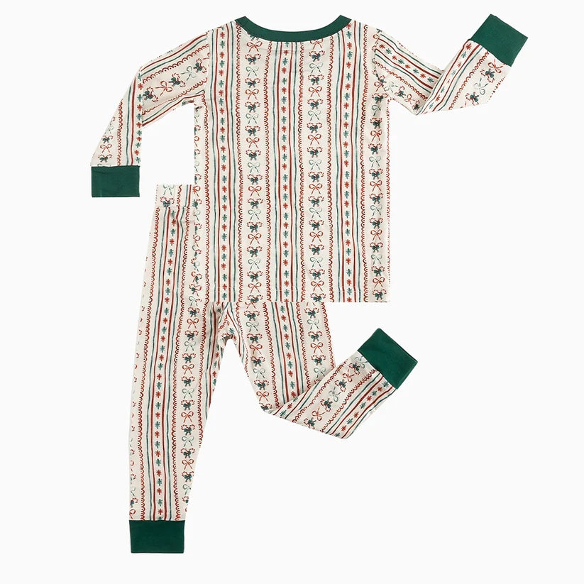 River & Ray Co.  Bamboo 2 Piece Set | Ribbon Candy