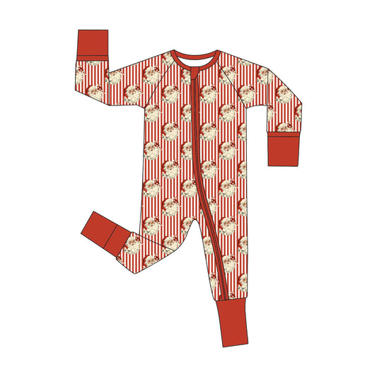 River & Ray Co.  Bamboo Sleeper| Candy Cane Santa
