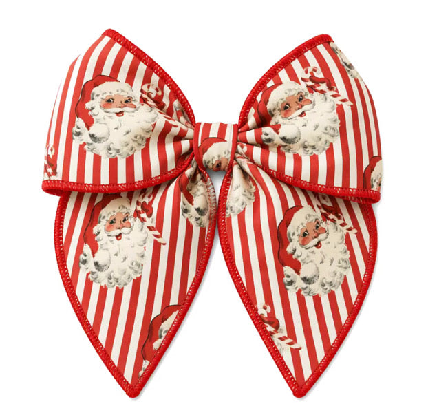 Christmas Alligator Claw Bows