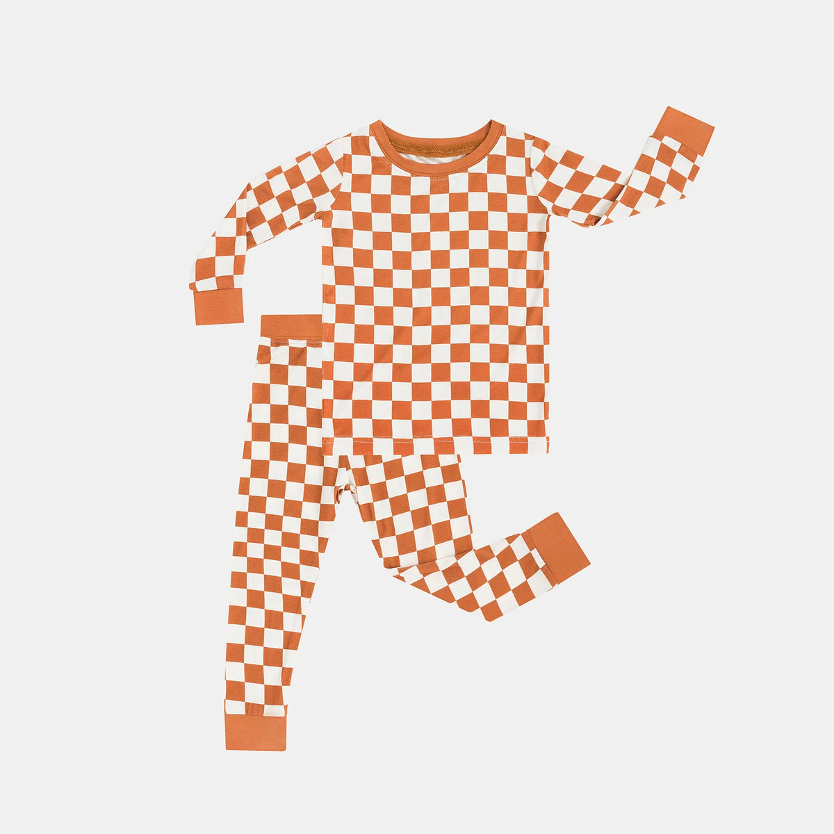 River & Ray Co. Bamboo 2 Piece Set| Cider Check